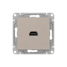 Механизм розетки HDMI  кремовый Эпика EKF