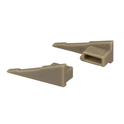 Комплект заглушек SL-MINI-SHELF-H8 OLIVE GREY ( Пластик)
