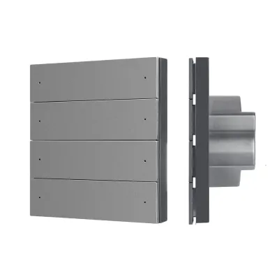 Панель управления кнопочная INTELLIGENT ARLIGHT SMART-ZB-801-22-1G-8SC-MULTI-IN Grey (230V) (IARL, IP20, Пластик, 5 лет)
