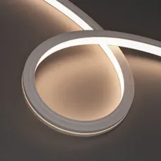 Лента герметичная MOONLIGHT-PRO-TOP-X320-20x20mm 48V Day4000, 10 W/m, IP67, 30m, wire x2, Вывод боковой, 7 лет
