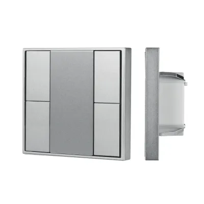 Кнопочная панель INTELLIGENT ARLIGHT DALI-201-23-4K-D2-IN Silver (BUS, Frame) (IARL, IP20 Металл, 3 года)