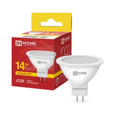 Лампа светодиодная LED-JCDR-VC 14Вт 230В GU5.3 3000K 1260Лм IN HOME