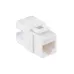 Модуль Keystone кат.5e, UTP, 1xRJ45, T568A/B, 180, белый