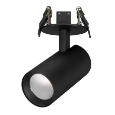 Светильник LGD-LUMOS-R55-9W Warm3000 (BK, 25 deg, 230V) (, IP20 Металл, 3 года)