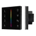 Панель SMART-P22-RGBW-G-IN Black (12-24V, 4x3A, Sens, 2.4G) (, IP20 Пластик, 5 лет)