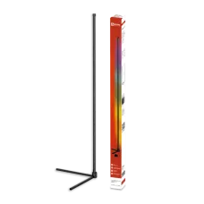 Светильник напольный светодиодный ТСО 01Ч 8Вт 200Лм RGB, с пультом ДУ, с адаптером ЧЕРНЫЙ IN HOME