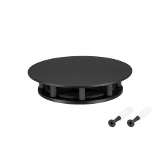 Крепление MOONLIGHT-BASE-ROUND-D18-S Black, металл