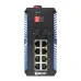 Коммутатор промышленный неуправляемый U-2GX/SFP-8GTP, 2 порта 1000Base-X SFP, 8 портов 10/100/1000Base-T(X) RJ45 c PoE, монтаж на динрейку TSX EKF