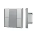 Кнопочная панель INTELLIGENT ARLIGHT DALI-201-23-2G-DIM-DT6-IN Silver (BUS, Frame) (IARL, IP20 Металл, 3 года)