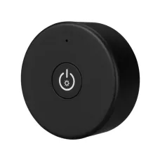 Панель Knob SMART-P87-DIM Black 3V, 1 зона, 2.4G ARL, IP20 пластик, 5 лет