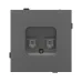 Механизм компьютерной розетки двойной SCT-TENDO-MPC2-SFPL-GR, RJ-45, CAT6, Серый