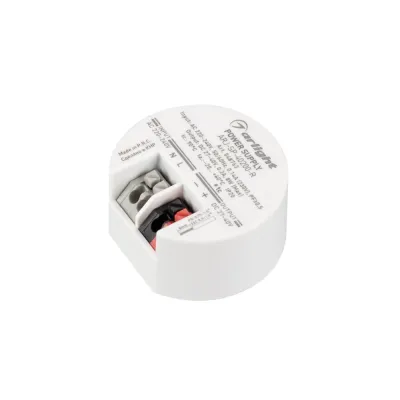 Блок питания ARJ-SP-40200-R (8W, 27-40V, 200mA) (ARL, драйвер для светодиодов и светильников, IP20 пластик, 5 лет)
