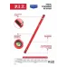 Уровень пузырьковый магнитный P.I.T. ADVANCE HSPL02-0800 (800мм, 3 капсулы, коробчатый,1мм/м)