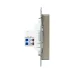 Механизм розетки RJ45 (cat5)  шампань Эпика EKF