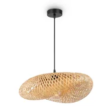 Светильник подвесной Wavy 1х60Вт E27 IP20 Freya FR5243PL-01BR8