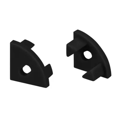 Заглушка SL-KANT-H11 BLACK c отверстием (Пластик)
