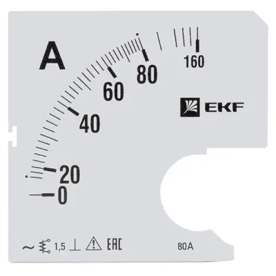 Шкала сменная для A961 80/5А-1,5 EKF PROxima