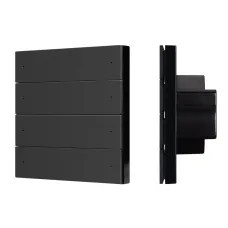 Панель управления кнопочная INTELLIGENT ARLIGHT SMART-ZB-801-22-1G-8SC-MULTI-IN Black (230V) (IARL, IP20, Пластик, 5 лет)