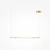 Светильник подвесной  Maytoni Plume MOD340PL-L20BS3K LED 20W Латунь