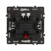 Механизм выключателя двухкавишный непроходной LED SWT-NOBE-MK02-SFPL-L-GD 230V, 10A, Золото светлое, 1 пост
