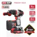 Дрель ударная аккум. бесщёточная P.I.T. PSB20H-13D/3 X-DRIVER (20В, 75Нм, 13мм, 2ск, 1х4Ач, ЗУ,кейс)