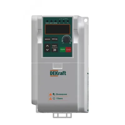 Преобразователь частоты DEKV060-1.5/2.2кВт 3 фазы 380В с торм. модулем