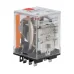 Реле миниатюрное силовое, 3CO, коммутируемый ток 16 А, AgSnO, напряжение 115V AC, опция – тест-кнопка+светодиод
