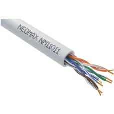 Витая пара U/UTP CAT 5e 4x2x0.48 мм 24AWG Медь LSZH серый Fluke Tested 305м