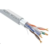 Витая пара F/UTP CAT 6 4x2x0.57 мм 23AWG Медь PVC Fluke Tested 305м