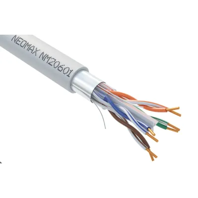 Витая пара F/UTP CAT 6 4x2x0.57 мм 23AWG Медь PVC Fluke Tested 305м