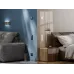 ATLASDESIGN SMART 1-кл. ВЫКЛЮЧАТЕЛЬ с подсв., Zigbee, сх.1, L+N, 10А, мех., КАРБОН