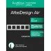 ATLASDESIGN AIR 5-постовая РАМКА, БЕЛЫЙ/дымчатый черный