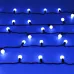 Гирлянда светодиодная декоративная ARD-BALL-CLASSIC-D23-10000-BLACK-80LED BLUE 230V, 3.5W ARDCL, IP65