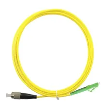 Патч-корд оптический simplex 10м LC/APC-FC/UPC 9/125 sm LSZH