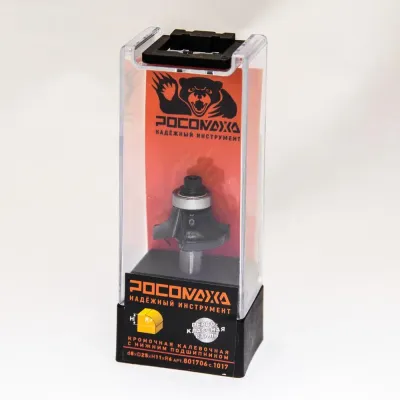 Фреза кромочная калевочная с нижним подшипником d8*D25*H11*R6,серия 1017