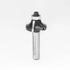 Фреза кромочная калевочная с нижним подшипником d8*D25*H11*R6,серия 1019