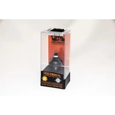 Фреза кромочная калевочная с нижним подшипником d8*D30*H16*R10,серия 1019