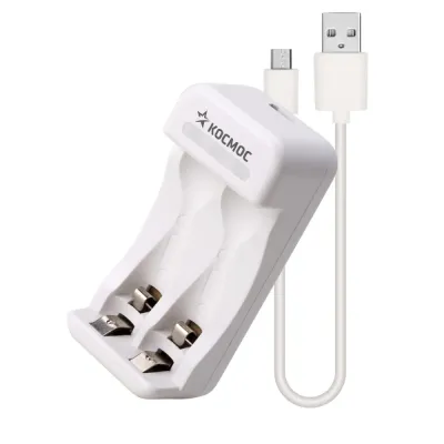 Зарядное устройство KOC801USB для аккумуляторных батареек АА и ААА 2 слота