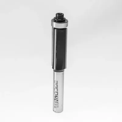 Фреза кромочная прямая с нижним подшипником d8*D12*H30,серия 1020 Z4