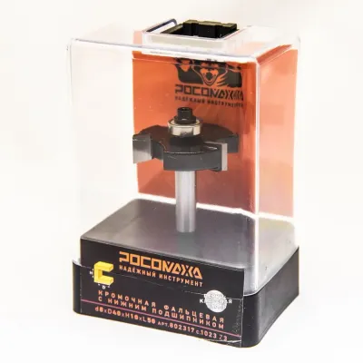 Фреза кромочная фальцевая с нижним подшипником d8*D40*H10*L50,серия 1023 Z3