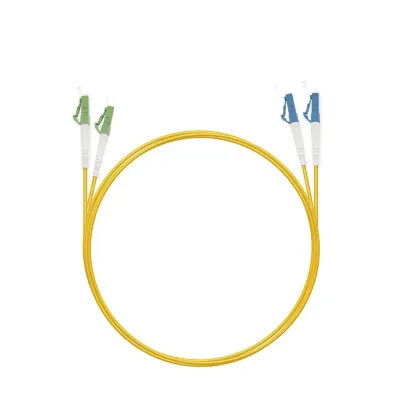 Патч-корд оптический duplex 1м LC/APC-LC/UPC 9/125 sm LSZH