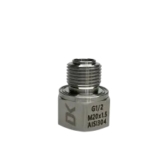 Переходники DK (внутр. М20*1,5- наруж. G1/2) нержавеющая сталь AISI304
