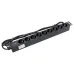 Блок розеток PDU TERACOM PRO 19' 1U 10А/250В 9 роз. Schuko шнур 2 м 3x1.5 мм2 вилка C14 корпус алюминий черный