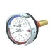 Термоманометр МПТ 0…120 С/0…0.6 МПа кт.2.5 d.80 IP40 G1/2 ОШ L64