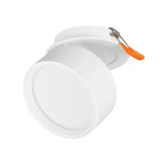 Светильник LGD-POT-BUILT-R85-12W Day4000 WH 100 deg 230V IP44 металл 5 лет