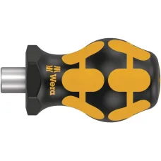 Короткая рукоятка-битодержатель 811/1 ESD Stubby с магнитом 1/4X10 мм для бит с шестигранным хвостовиком 1/4 C 6.3