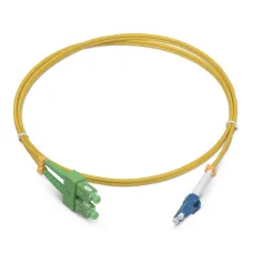Патч-корд оптический duplex 1,5м SC/APC-LC/UPC 9/125 sm LSZH