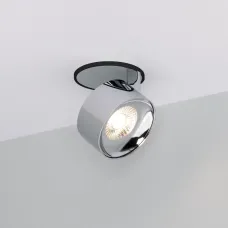 Светильник светодиодный SP-PLURIO-BUILT-R77-9W Warm3000 (BK-CHR, 36 deg, 230V) (ARL, IP20 Металл, 3 года)