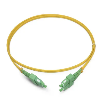 Патч-корд оптический duplex 10м SC/APC-SC/APC 9/125 sm LSZH