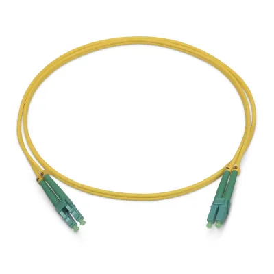 Патч-корд оптический duplex 15м LC/APC-LC/APC 9/125 sm LSZH